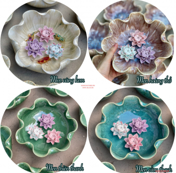 Bát Minh Đường Tụ Thủy bàn thờ Thần Tài